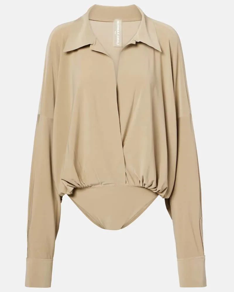 Norma Kamali Oversize-Body Beige