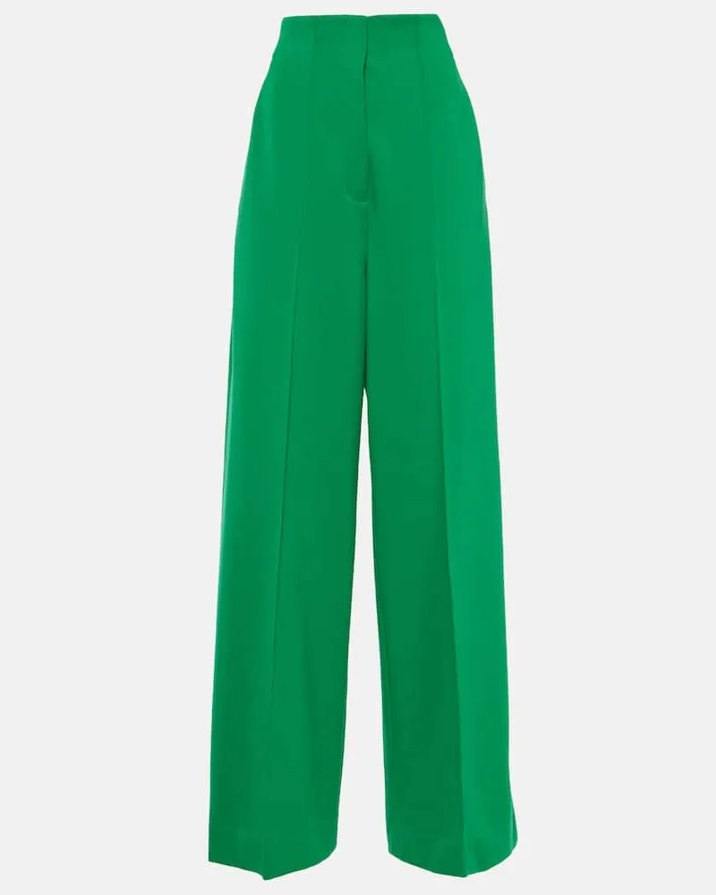 Dorothee Schumacher Weite High-Rise-Hose Grün