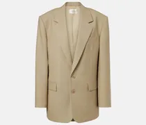 Blazer aus Wolle und Seide