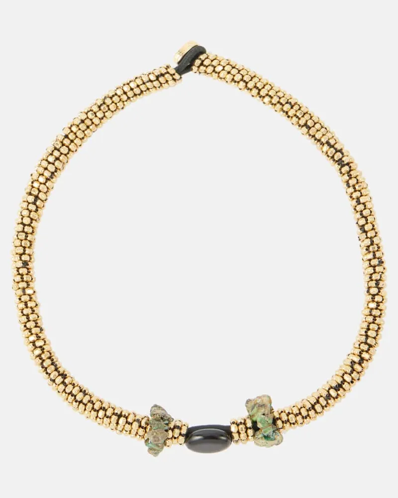 Isabel Marant Verzierter Choker Gold