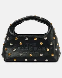 Marc Jacobs Tote The Glam Studs Mini aus Leder Schwarz