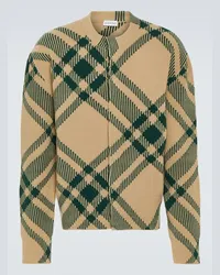 Burberry Cardigan  Check aus einem Wollgemisch Multicolor