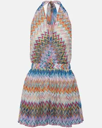 Missoni Playsuit aus Haekelstrick Multicolor