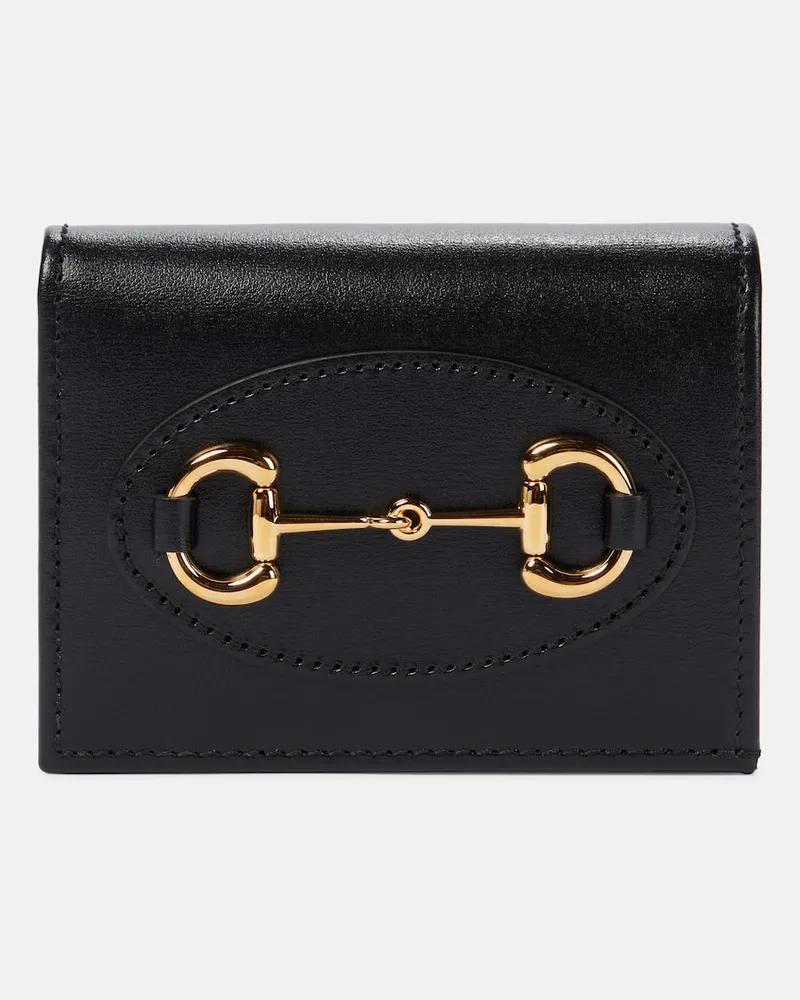 Gucci Portemonnaie Gucci Horsebit 1955 Schwarz