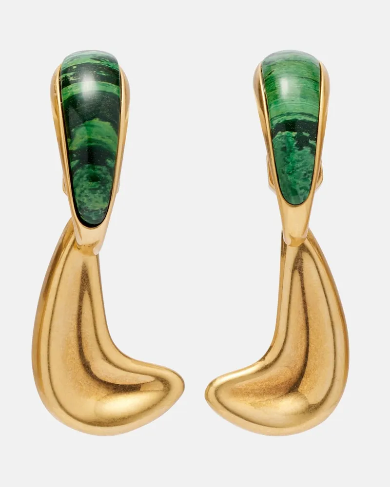 KHAITE Ohrringe Cyclone, 18kt vergoldet Gold