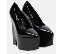 Plateau-Pumps Tempest aus Leder