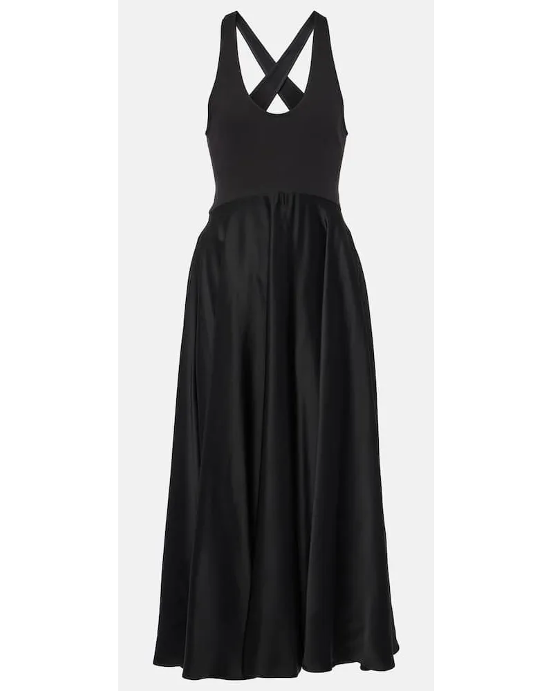 Alaïa Alaïa Midikleid Schwarz