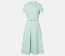 Midikleid aus einem Wollgemisch