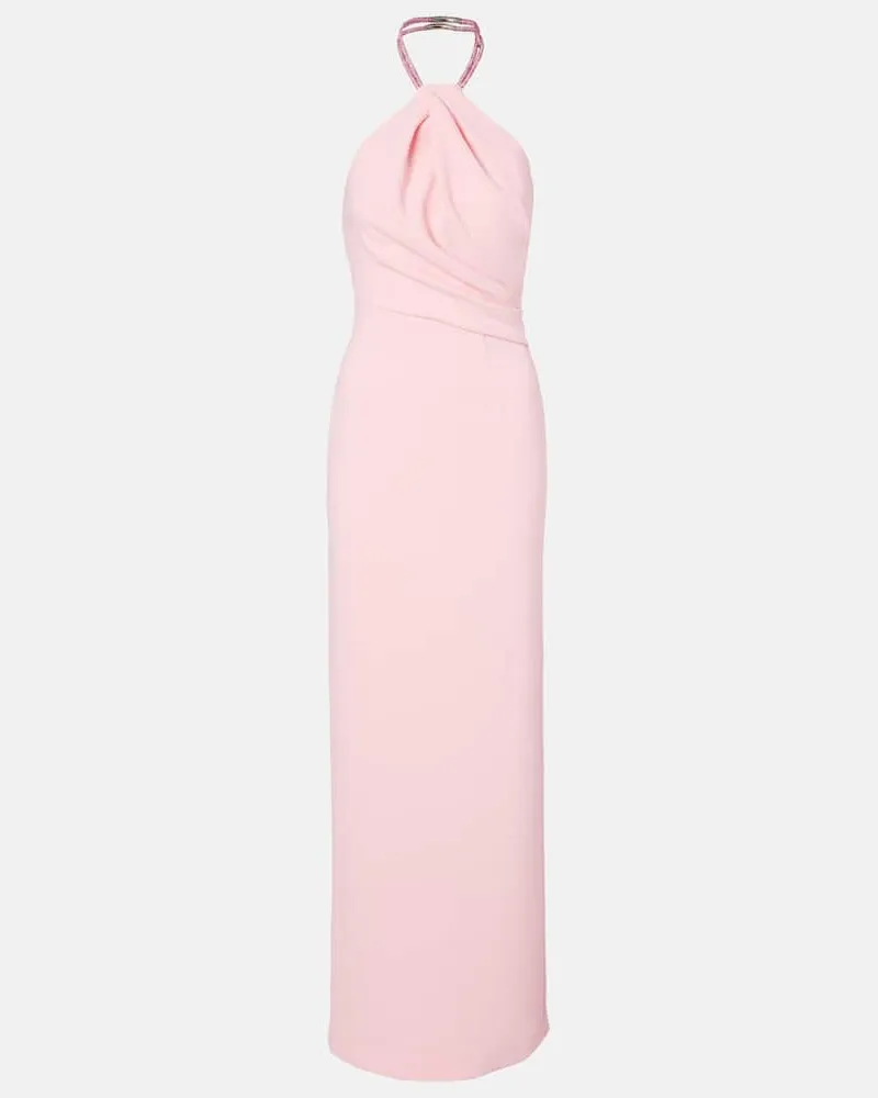Solace London Verzierte Robe Riva Rosa