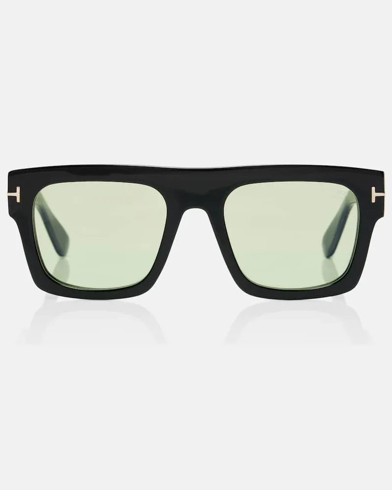 Tom Ford Eckige Sonnenbrille Fausto Schwarz