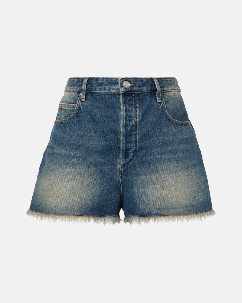 Isabel Marant Jeansshorts Lesia Blau