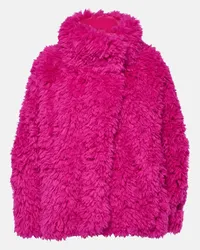 GOLDBERGH Jacke Woolly aus Faux Fur Pink