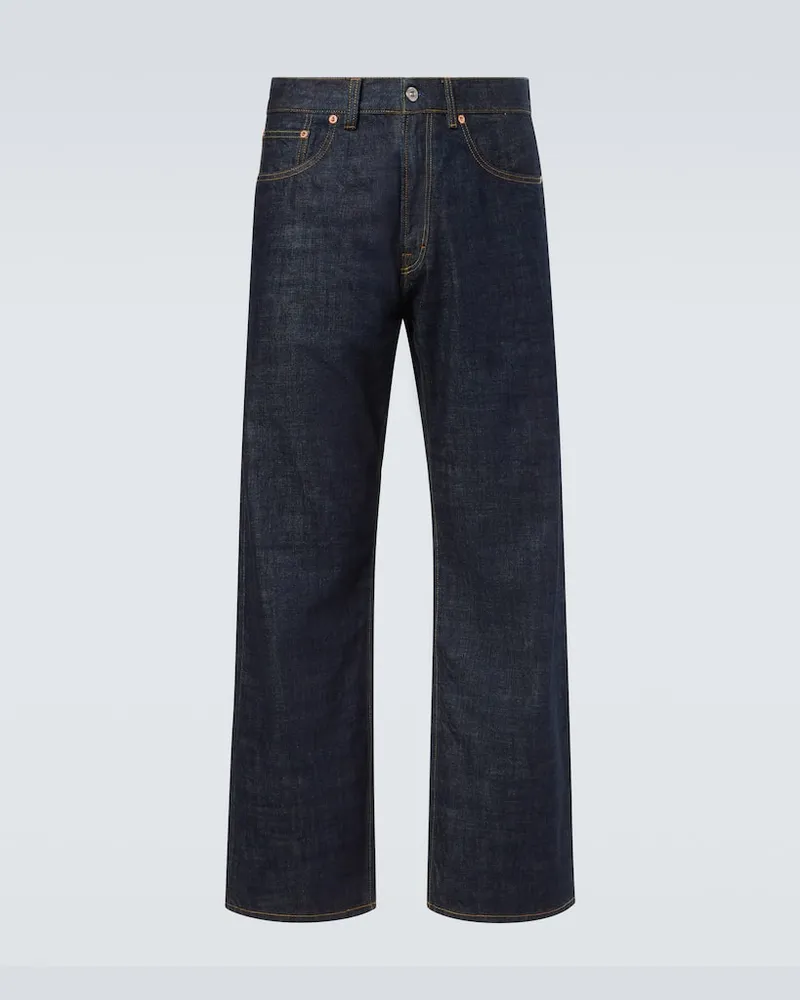 Our Legacy Straight Jeans Third Cut Blau