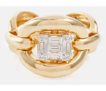 Ring Catena Illusion aus 18kt Gold mit Diamanten