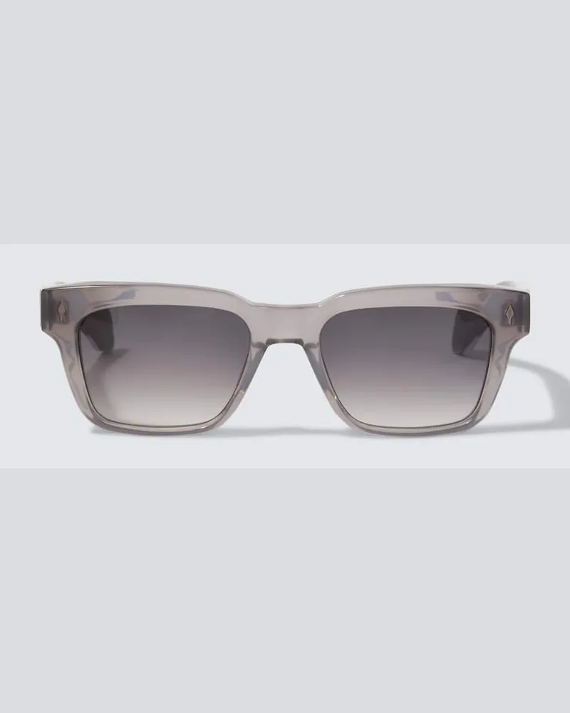 Jacques Marie Mage Eckige Sonnenbrille Molino Grau
