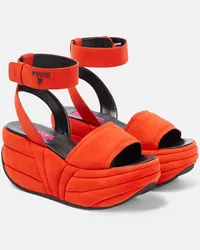 Emilio Pucci Plateausandalen ami Orange