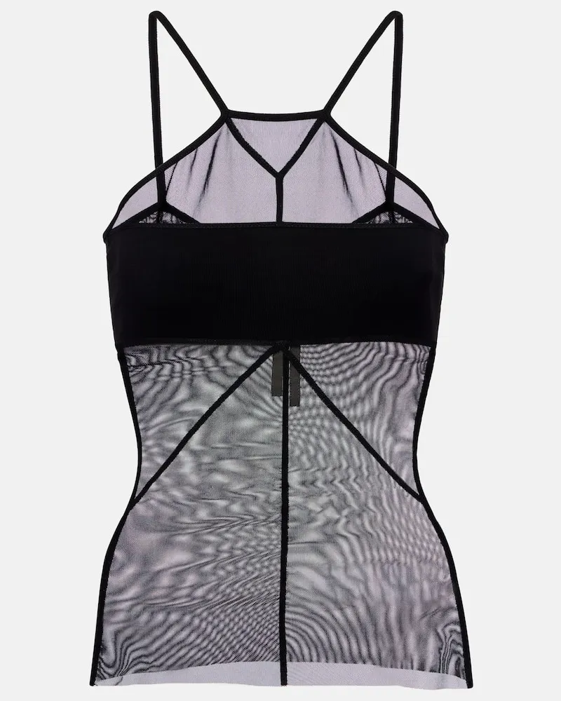 Rick Owens Top SL Combo Schwarz
