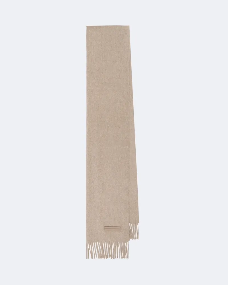 Ermenegildo Zegna Schal aus Kaschmir Beige