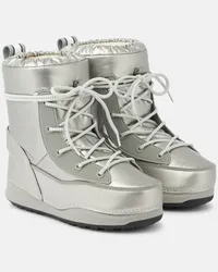 Bogner Schneestiefel La Plagne aus Lederimitat Silber