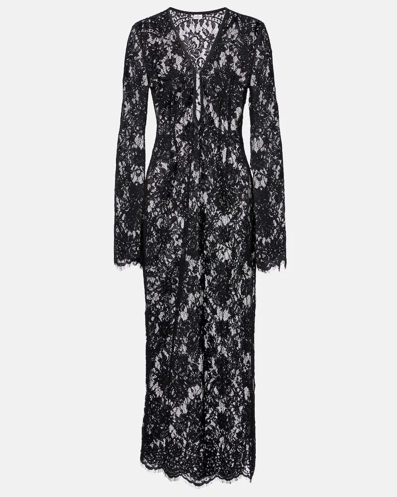 BANANHOT Maxikleid Millie aus Spitze Schwarz