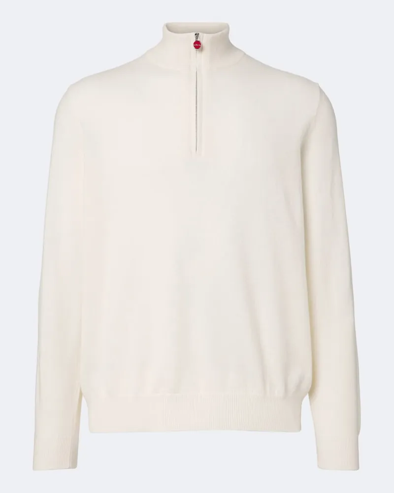 Kiton Pullover aus Kaschmir Weiß
