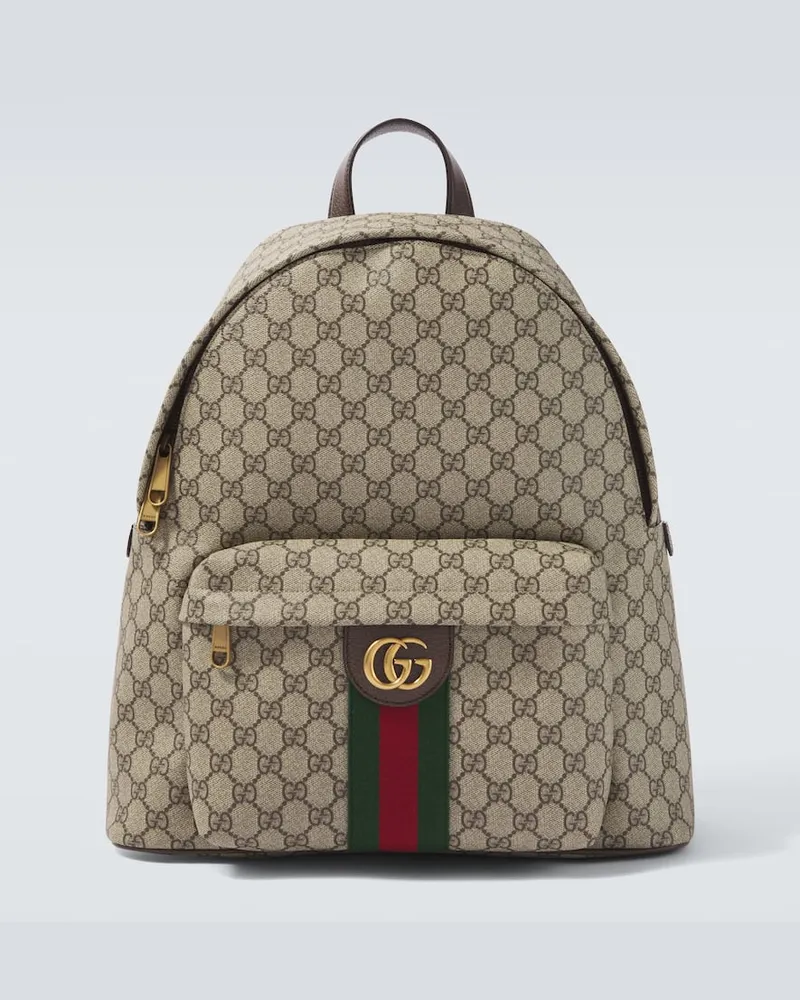 Gucci Rucksack GG aus Canvas Multicolor
