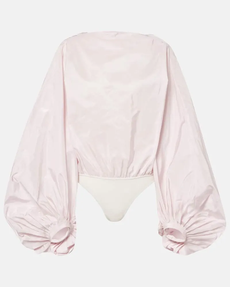 Alaïa Alaïa Body Balloon aus Seide Pink