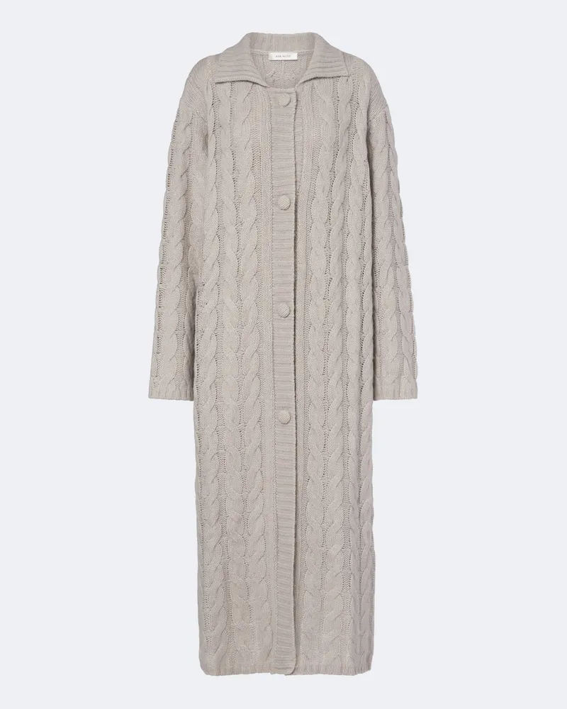 Aya Muse Cardigan Alia aus Strick Grau