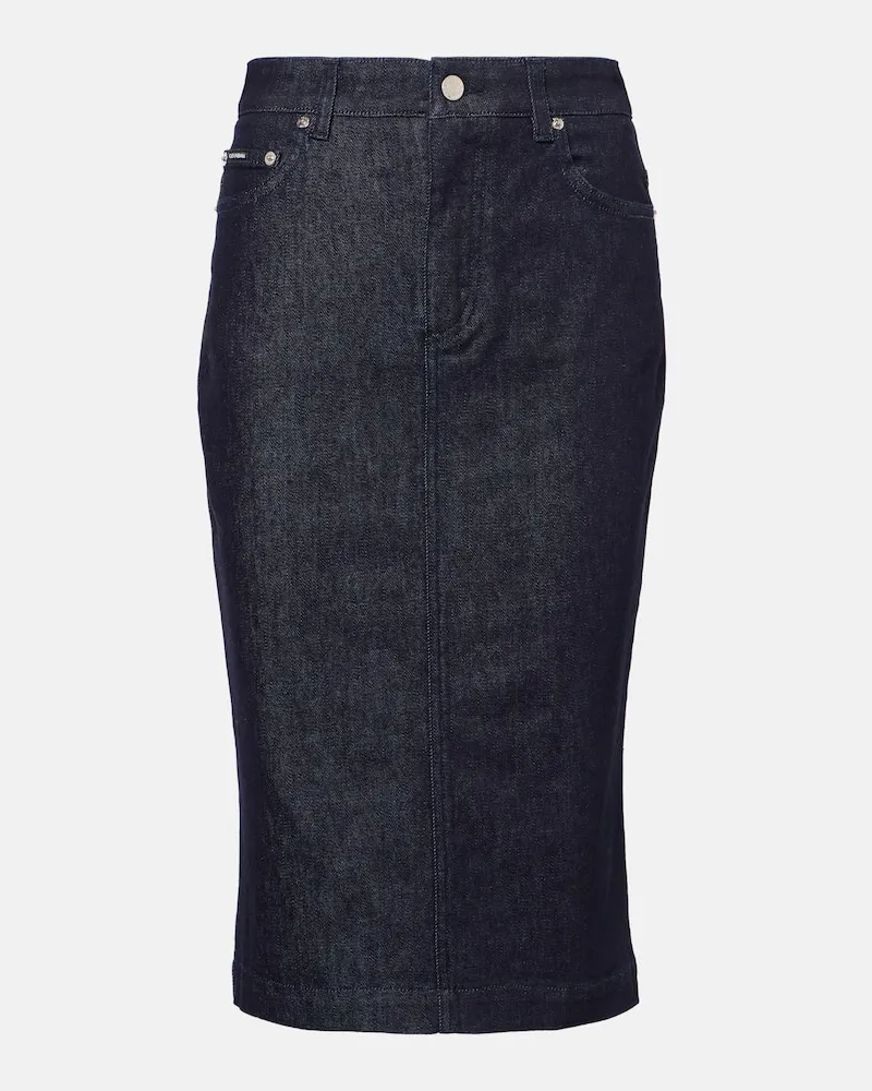 Dolce & Gabbana Jeansrock Blau