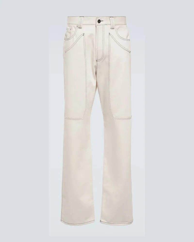 Winnie NYC Hose aus Baumwolle Neutral