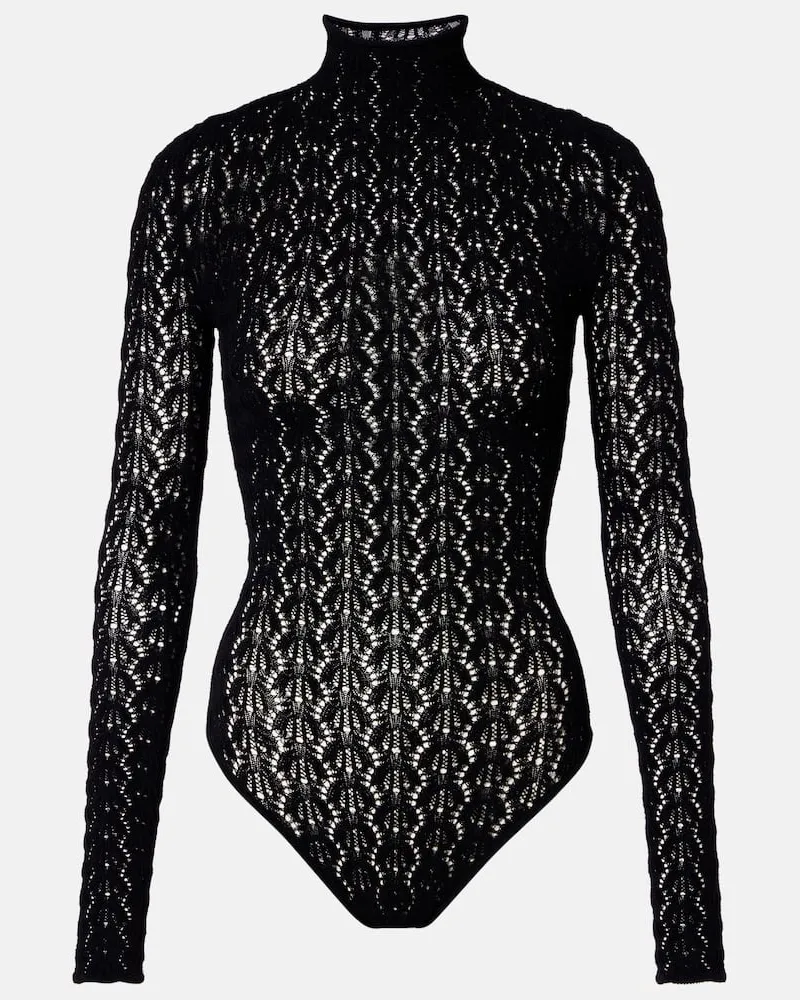 Alaïa Alaïa Jumpsuit aus Jersey Schwarz