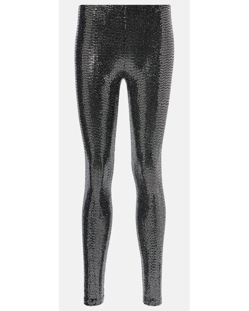 Isabel Marant Leggings Joshua aus Jersey Schwarz