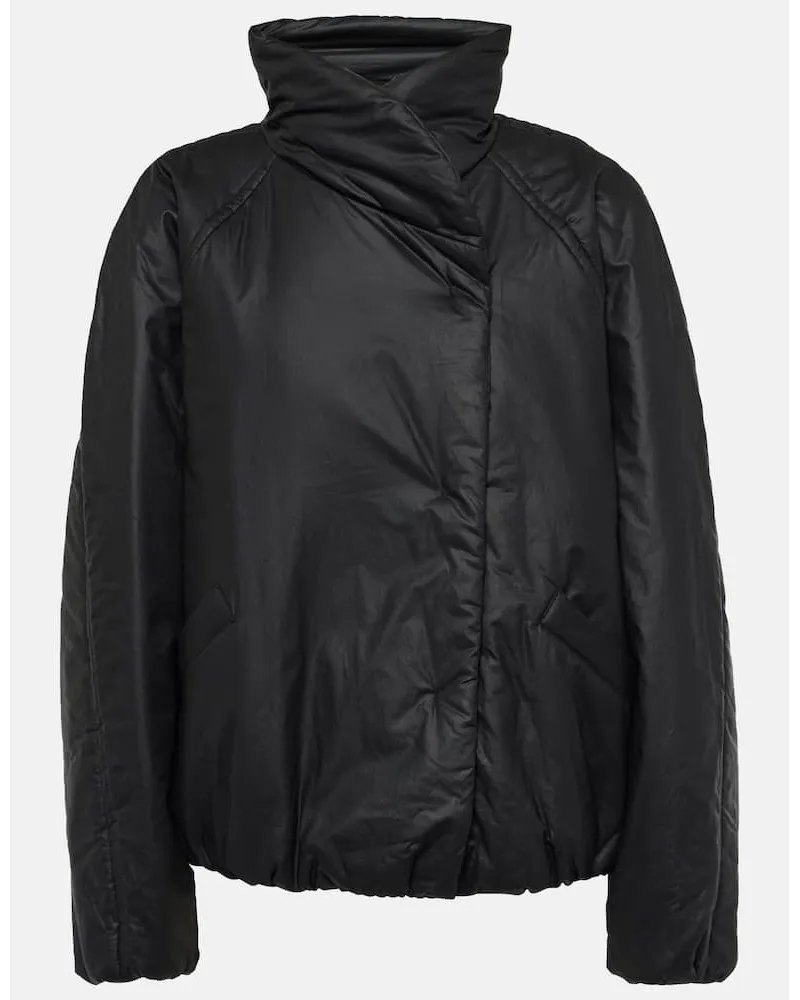 Isabel Marant Wattierte Jacke Dylany Schwarz
