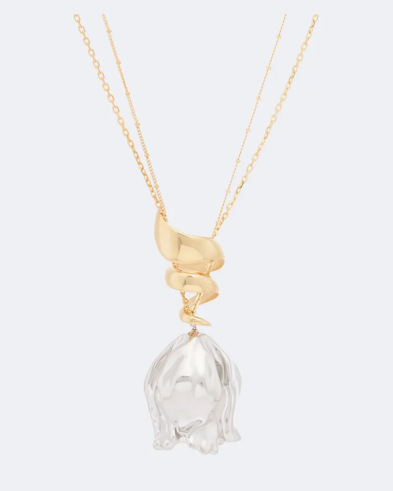 Chloé Chloé Verzierte Halskette Laiton Gold