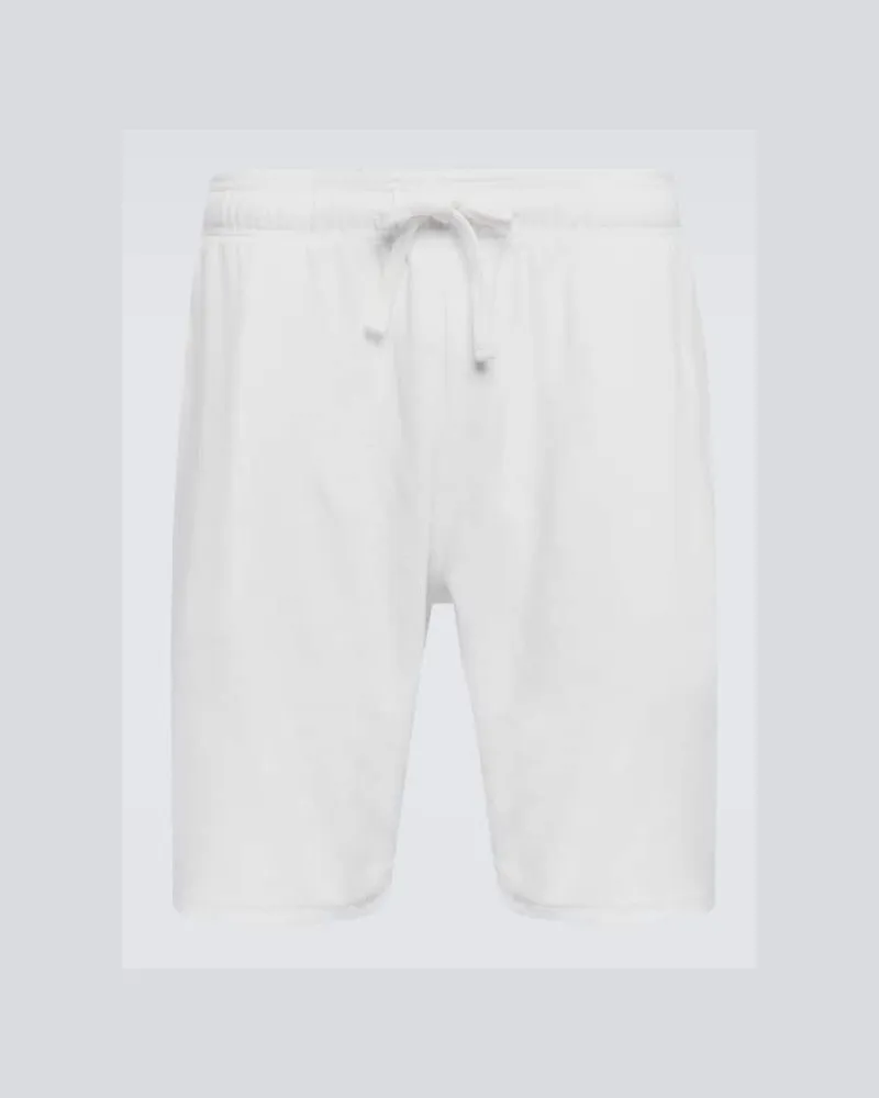 Vilebrequin Shorts aus Frottee Blau