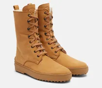 Schnürstiefel Winter Gommino aus Leder