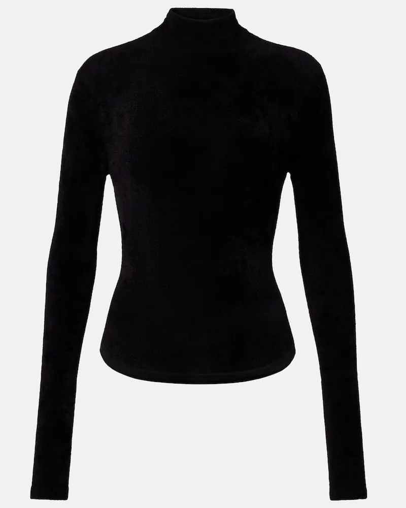 Versace Body aus Chenille Schwarz
