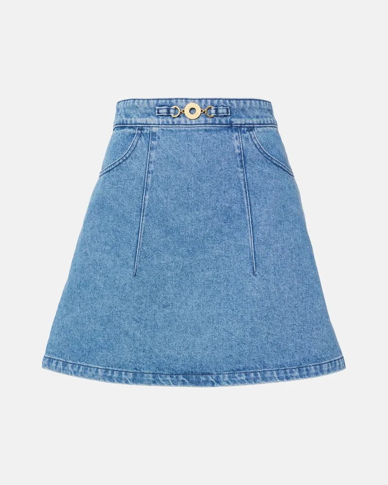 Patou Jeansrock Blau
