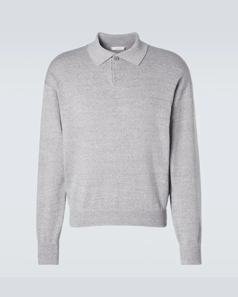 The Row Polohemd Kirin aus Baumwolle Grau