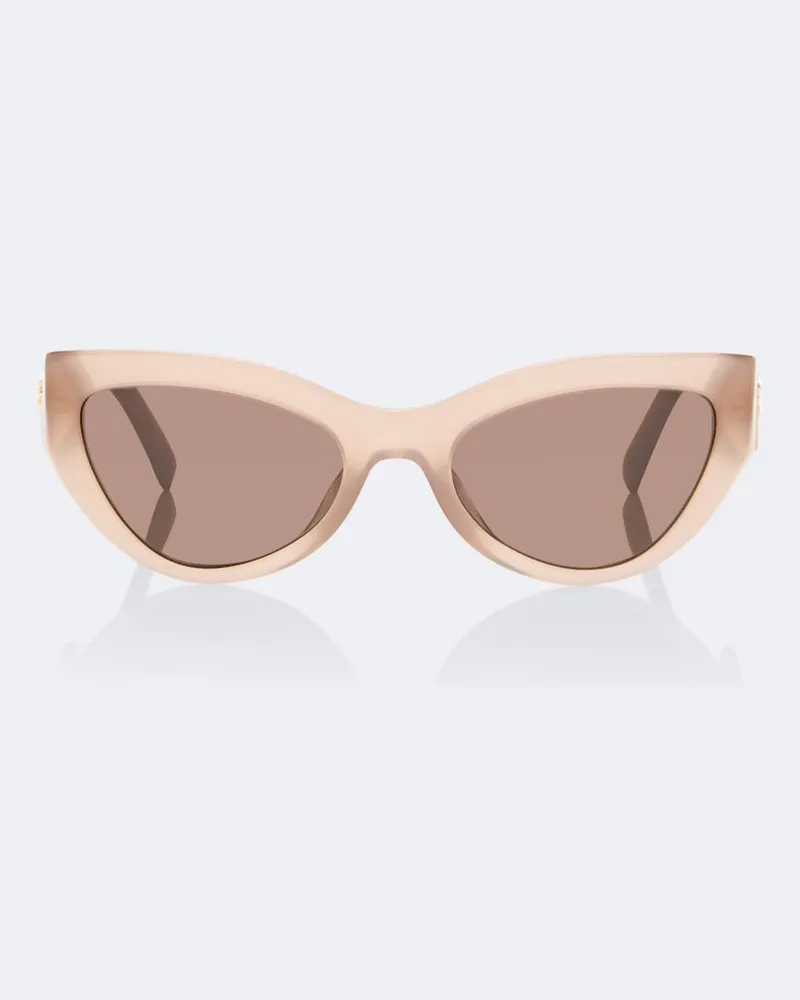 Dolce & Gabbana Cat-Eye-Sonnenbrille Devotion Braun