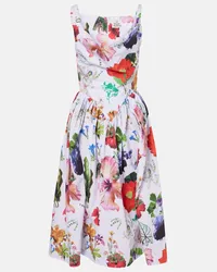 Vivienne Westwood Kleid Sunday aus Baumwolle Weiss