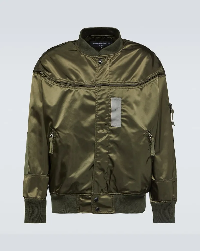 Comme des Garçons Comme des Garçons Homme Bomberjacke Grün