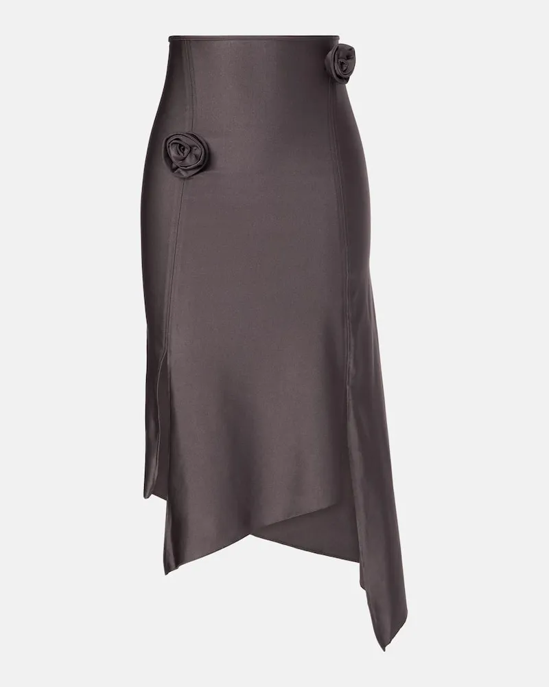 COPERNI Midirock aus Satin Grau