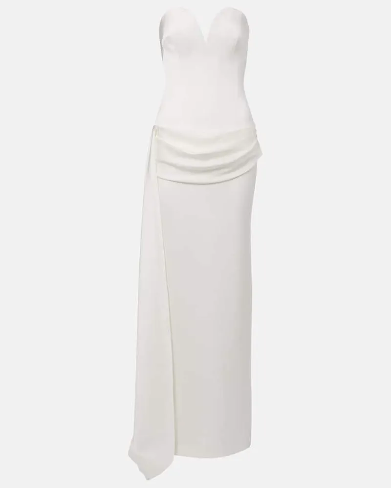 Alex Perry Bridal Robe Weiß
