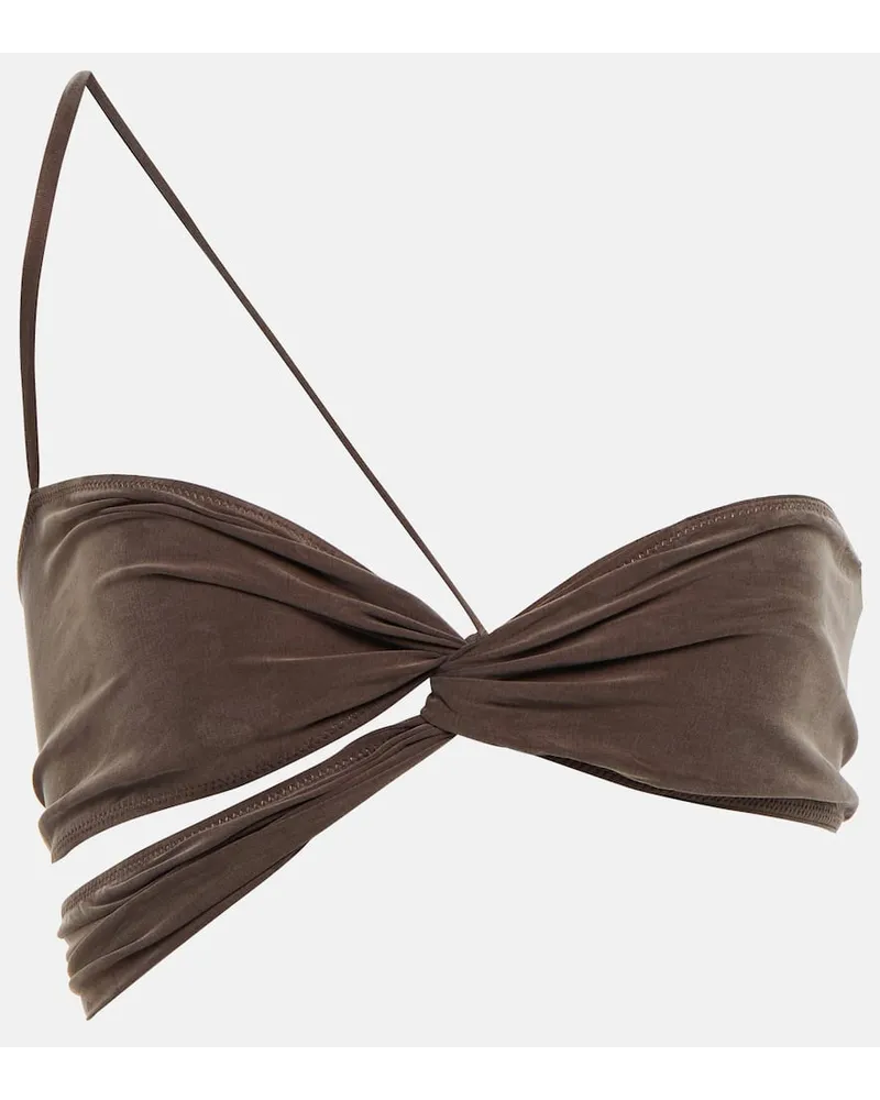 Jacquemus Bralette Le Bandeau Espelho Braun