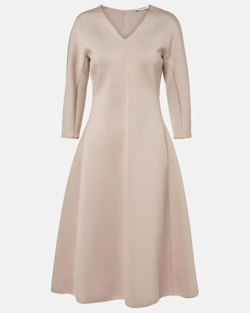 Max Mara Midikleid Midas aus Jersey Beige
