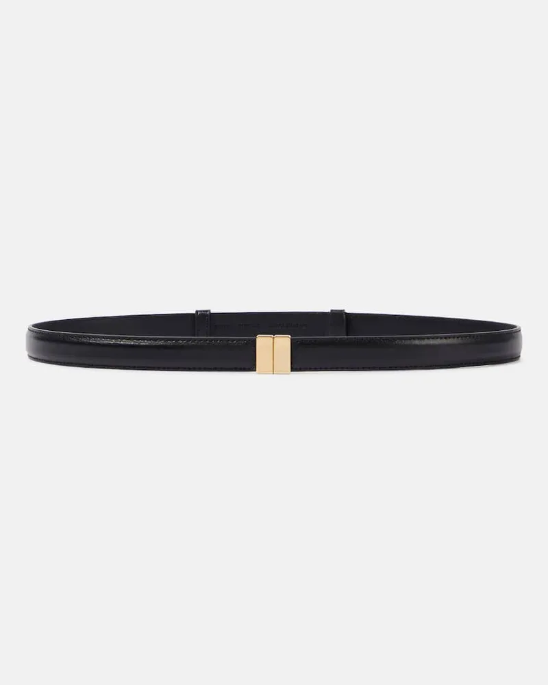 Totême Gürtel aus Leder Schwarz