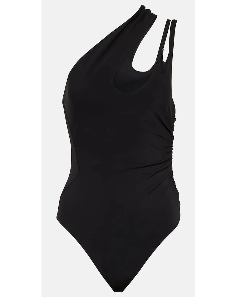 Thierry Mugler Body aus Jersey Schwarz
