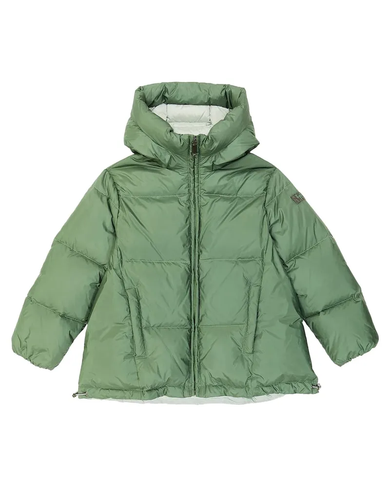 Il Gufo Daunenjacke Grün