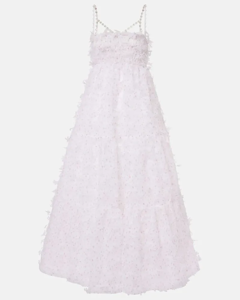 Susan Fang Bedrucktes Maxikleid Multicolor